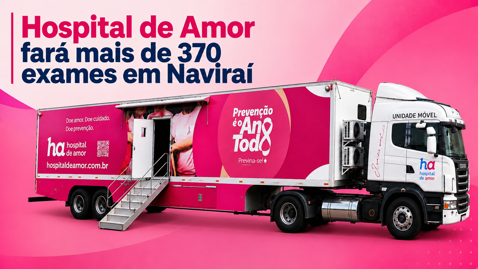 Naviraí terá 372 exames preventivos para a saúde da mulher em setembro